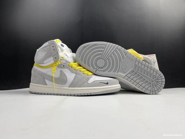 MaikeSneakers Air CW6576-100 High Light Switch Jordan 1 Smoke 0722